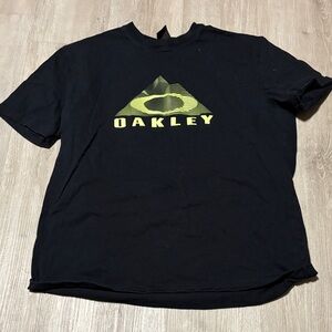 Oakley Black and Yellow Graphic Tee